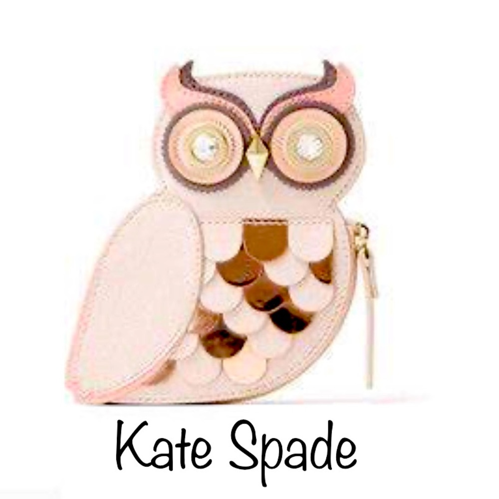 🦉Kate Spade Owl Wallet / Coin Purse Rare